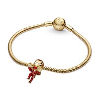 Charm Pandora Donna Marvel, Avengers in Lega metallica Cubic Zirconia 760268C01 - 760268C01